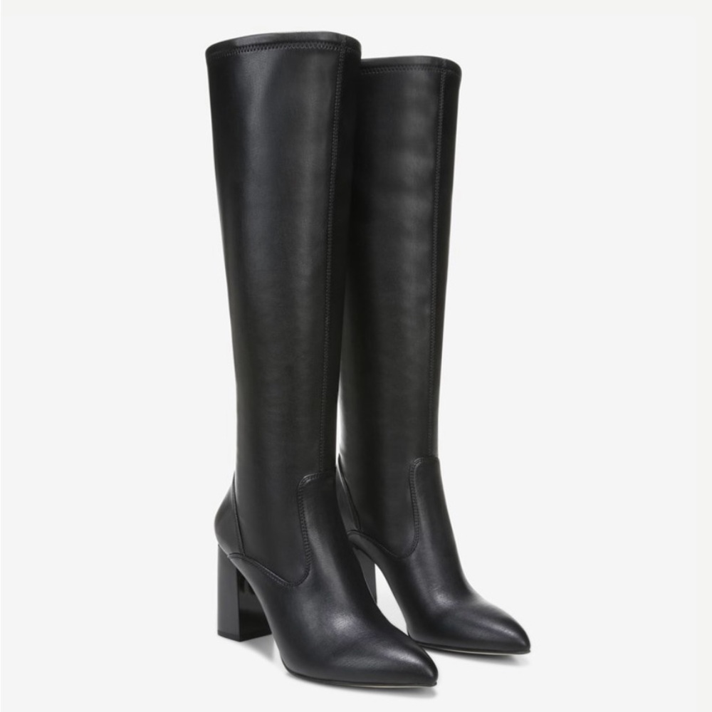Franco Sarto Black Over the Knee Boots